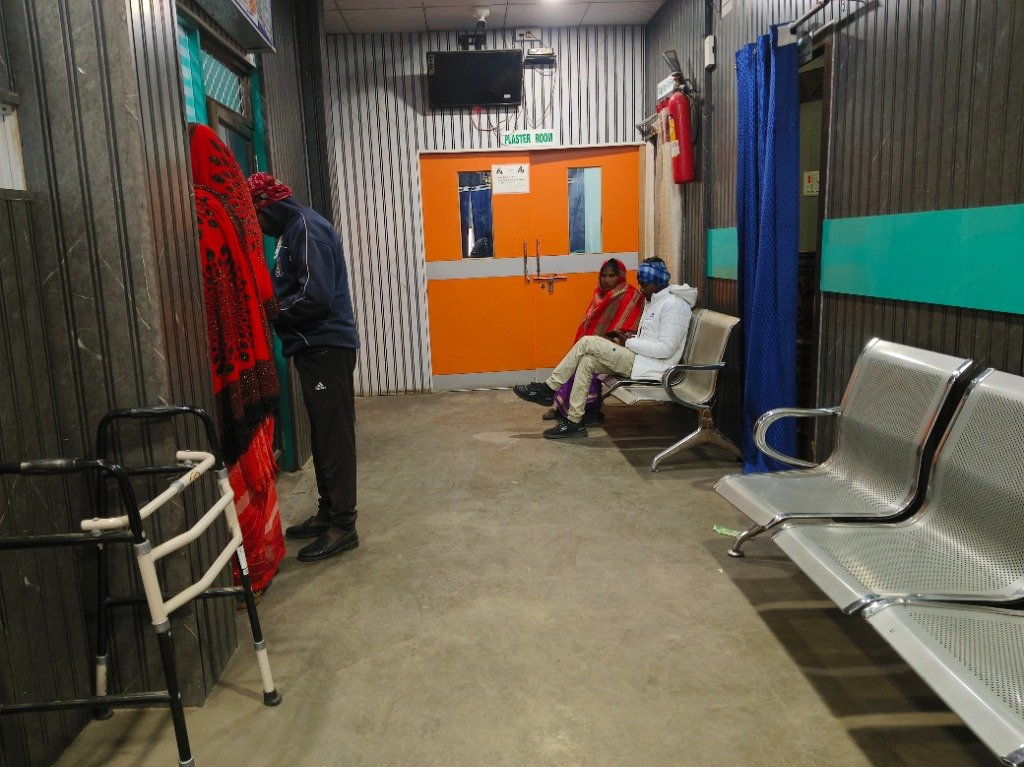 Plaster Room Entrance